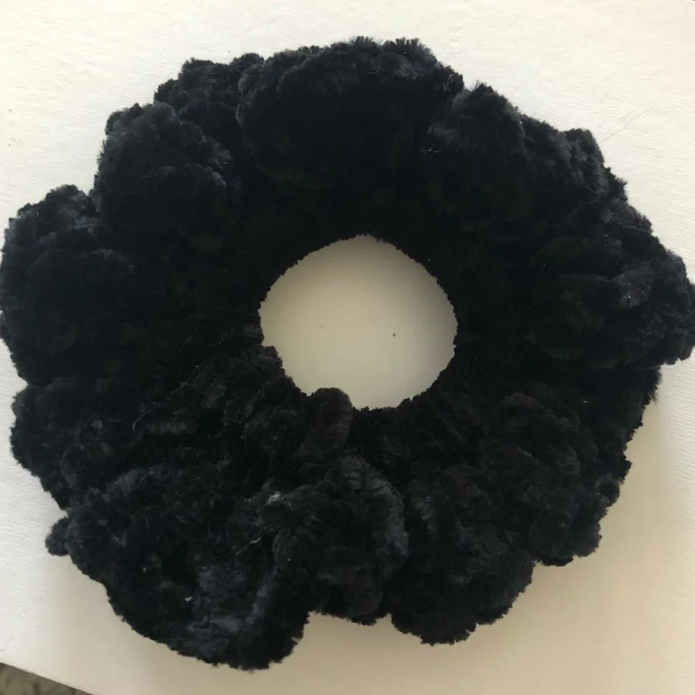 Handmade crocheted scrunchie (multiple colors) Set 1